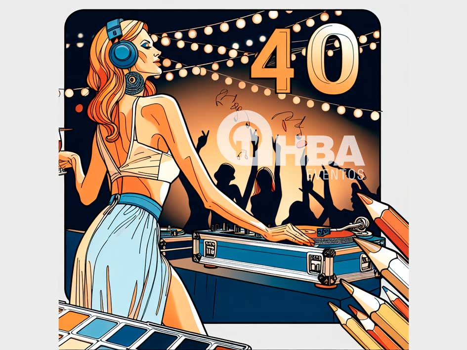 Dj para cuempleaños de 40: Contrata al Dj correcto