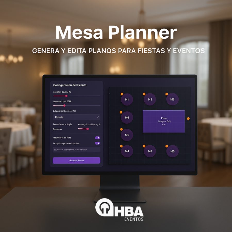 Generador de planos para fiestas y eventos 1 messa planner hba imagen 01