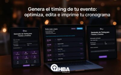 Timing Para Eventos: Generador de cronogramas Online