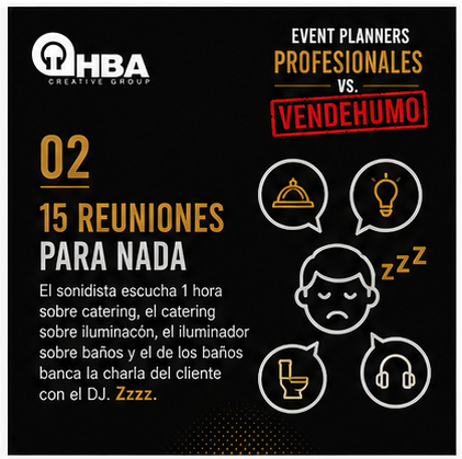 Event Planner profesional: cómo reconocer a un verdadero experto 3 Event Planner profesional 02