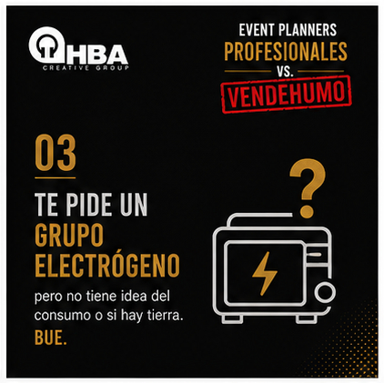 Event Planner profesional: cómo reconocer a un verdadero experto 4 Event Planner profesional 03